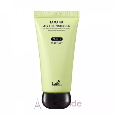 La'dor Tamanu Airy Sunscreen SPF 50+ PA++++     볺 