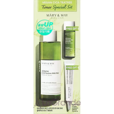 Mary & May Vegan CICA Teatree Toner Special Set         