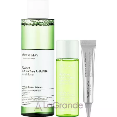 Mary & May Vegan CICA Teatree Toner Special Set         