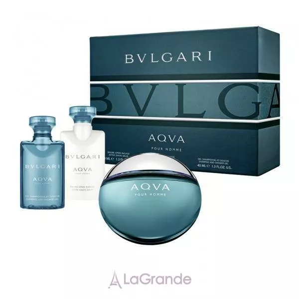 Bvlgari Aqua pour Homme ���� (�������� ���� 50 �� + ������� ���� ������ 40 �� + �������, ���� ��� ���� 40 ��)