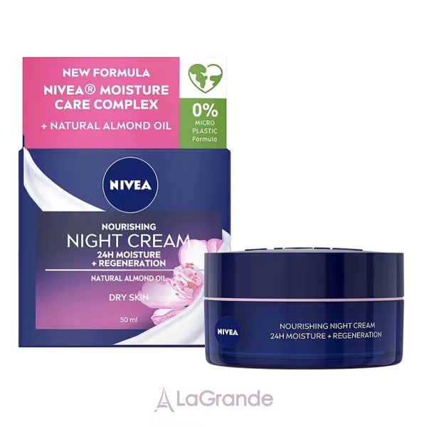 NIVEA Nourishing Night Cream 24h Moisture + Regeneration ����������� ������ ���� 
