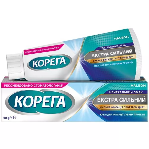 Corega Denture fixation cream extra strong ���� ��� �������� ������ ������� ������ ������� � ����������� ������