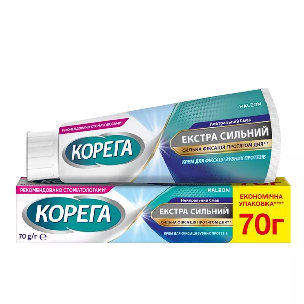 Corega Denture fixation cream extra strong ���� ��� �������� ������ ������� ������ ������� � ����������� ������
