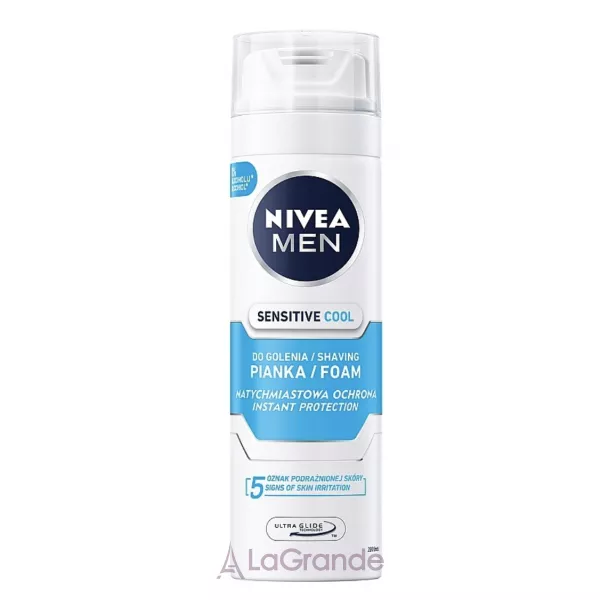 NIVEA MEN Sensitive Cool Shaving Foam ����������� ���� ��� ������ ��� �������������� ����