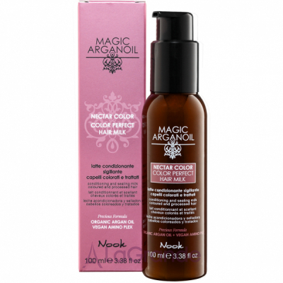 Nook Magic Arganoil Nectar Color Color Perfect Hair Milk -   