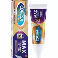 Corega Power Max Fixation + Control ���� ��� �������� ������ ������� �������� + ����������, ��� �����