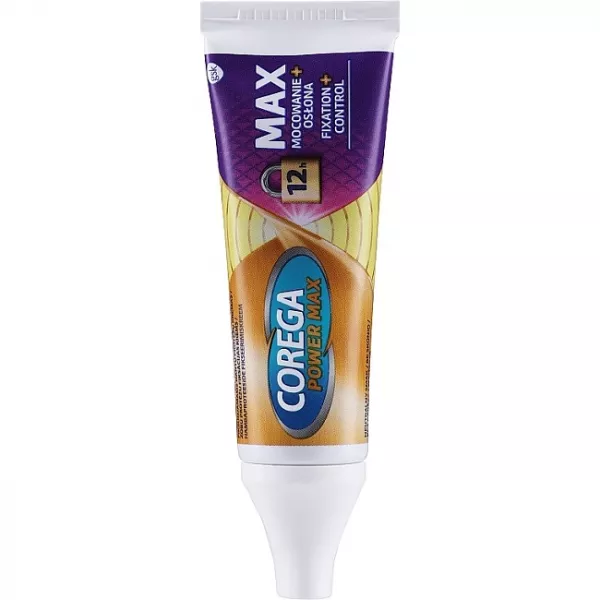 Corega Power Max Fixation + Control ���� ��� �������� ������ ������� �������� + ����������, ��� �����