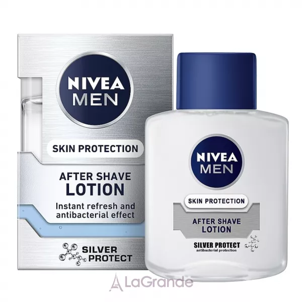Nivea Men Silver Protect After Shave Lotion ������ ����� ������ 