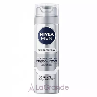 Nivea Men Silver Protect Shaving Foam    