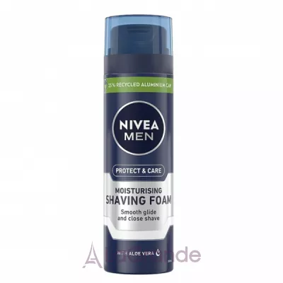 NIVEA MEN Protect & Care Moisturising Shaving Foam     