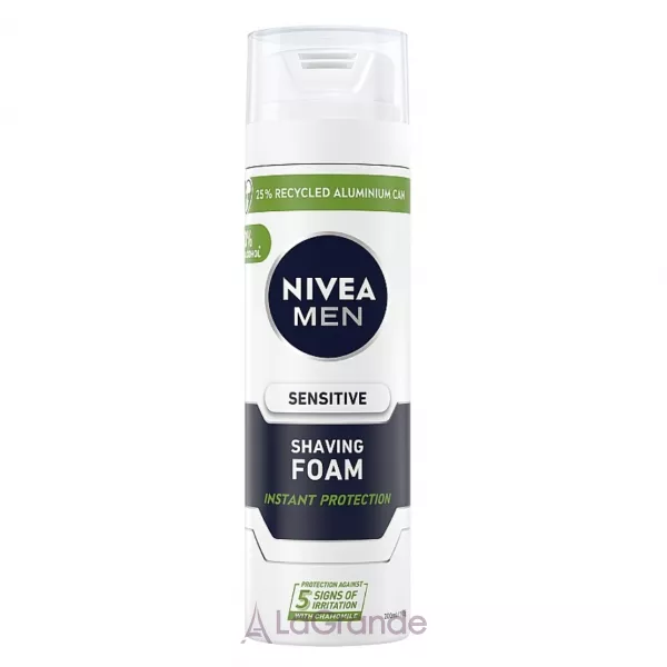 NIVEA MEN Sensitive Shaving Foam ���� ��� ������ ������������� ��� �������������� ����