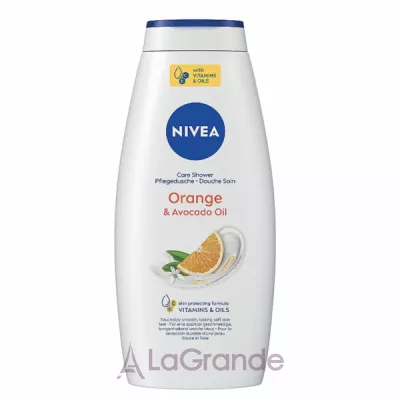 NIVEA Orange & Avocado Oil Care Shower -   