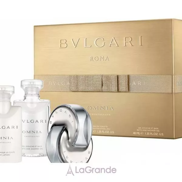 Bvlgari Omnia Crystalline ����� (��������� ���� 40 �� + ������� ��� ���� 40 �� + ���� ��� ���� 40 ��)