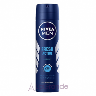 NIVEA MEN Fresh Active 48H Anti-Perspirant - 