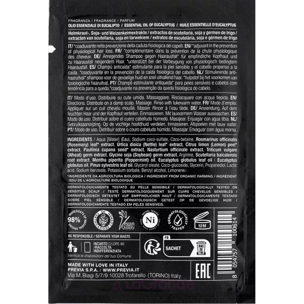 Previa Extra Life E2.01 Regrowth Shampoo ������� ����� �������� ������� (�������)