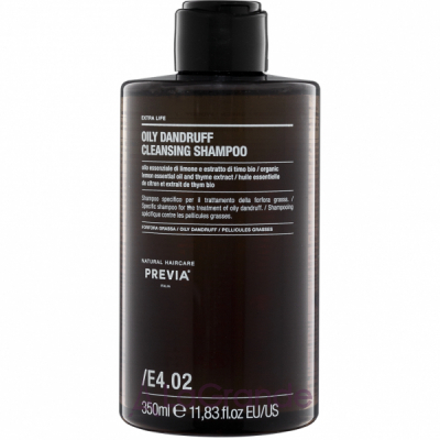 Previa Extra Life E4.02 Oily Dandruff Cleansing Shampoo     