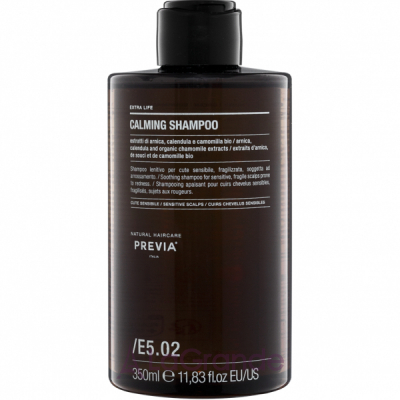 Previa Extra Life E5.02 Calming Shampoo      