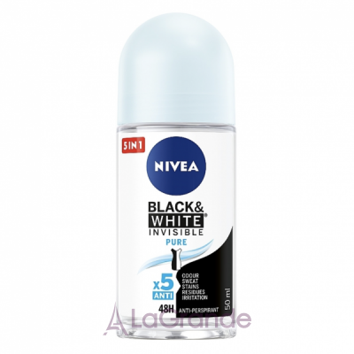 Nivea Black & White Invisible Pure Anti-Perspirant   