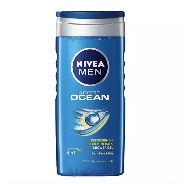 NIVEA MEN Arctic Ocean Shower Gel ���� ��� ���� 3�1 ��� ����, ���� � �����