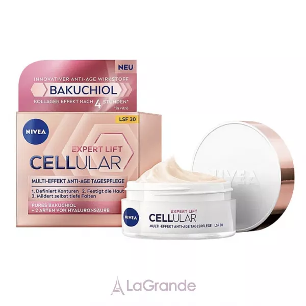 NIVEA Cellular Expert Lift Multi-Effekt Anti-Age Day Cream SPF30 ������ ���� ��� ������� SPF30