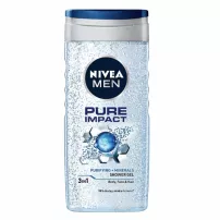 NIVEA MEN Pure Impact 3in1 Shower Gel ���� ��� ���� 3�1 ��� ����, ���� � �����