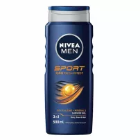 NIVEA MEN Sport 24H Fresh Effect Shower Gel ���� ��� ���� 3�1 "�����"