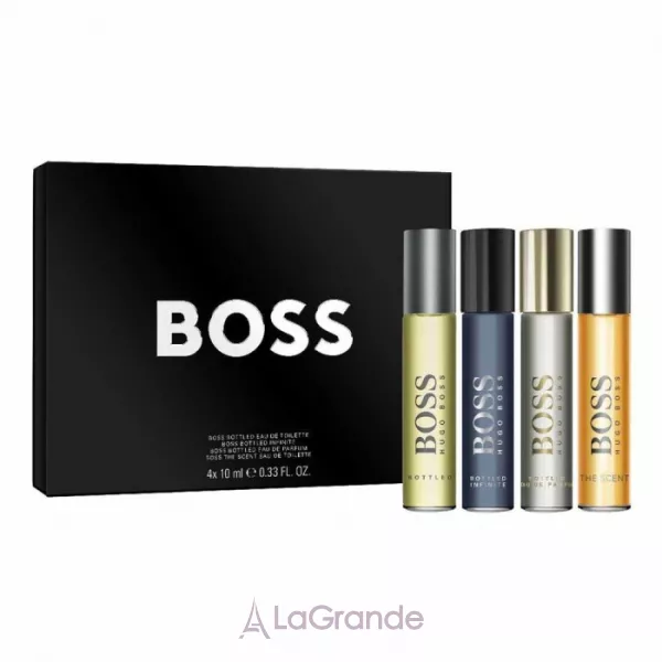 Hugo Boss Boss Gift Set For Men ���� �������� ������� (4 ������� �� 10 ��)