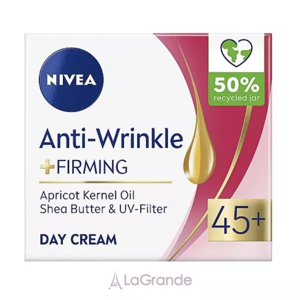 NIVEA Anti-Wrinkle + Firming Day Cream ������� ���� ������ ������ + ��������� 45+