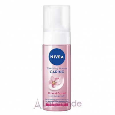 NIVEA Caring Cleansing Mousse Almond Extract         