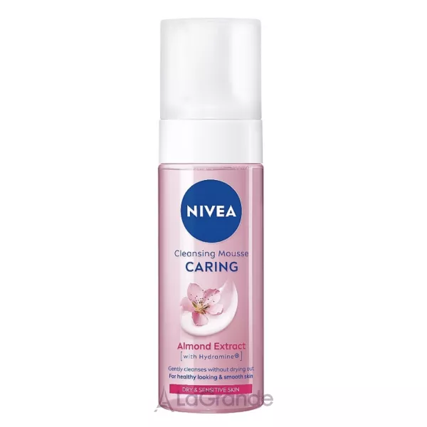 NIVEA Caring Cleansing Mousse Almond Extract ������ ���� ��� �������� ��� ����� � �������������� ����