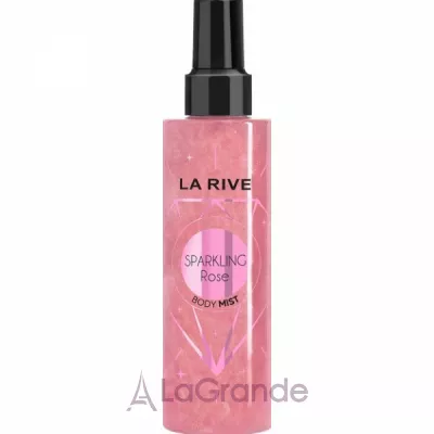 La Rive Sparkling Rose glittering body mist      