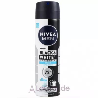 NIVEA MEN Black & White Invisible Fresh Anti-Perspirant - 