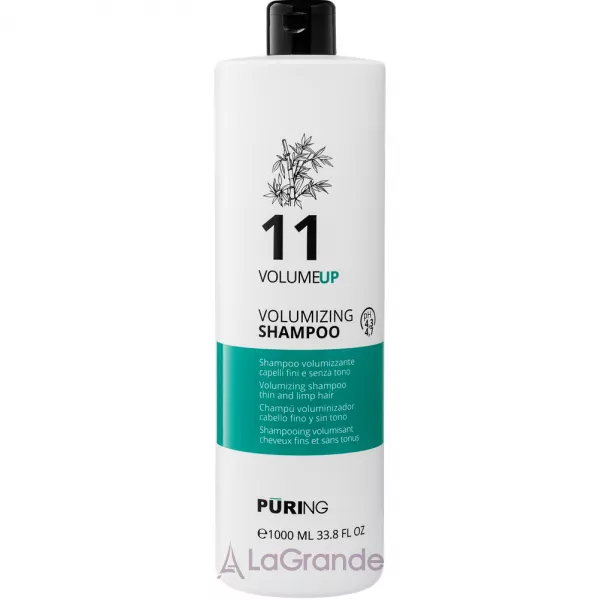 Puring 11 VolumeUp Volumizing Shampoo Thin and Limp Hair ������� ��� ��'��� ������� �������