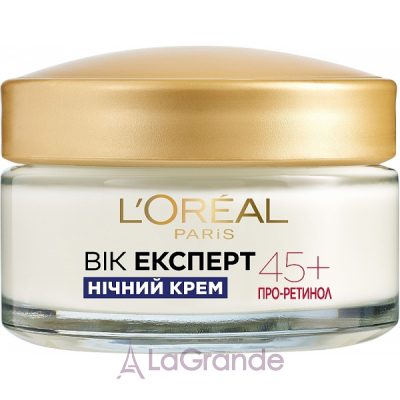 L'Oreal Paris Age Expert Night 45+   -    