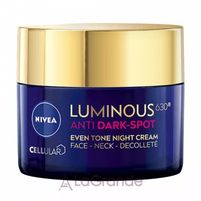 NIVEA Cellular Luminous 630 Anti Dark-Spot Even Tone Night Cream   