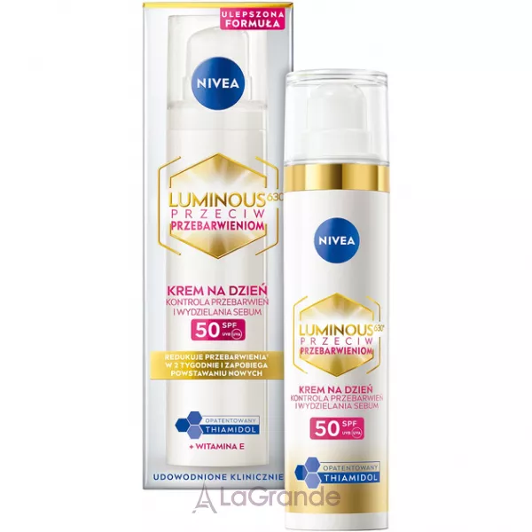 NIVEA Luminous 630 Anti Dark-Spot Day Fluid SPF 50 ������� ����� ��� ���� ������ ����������� 