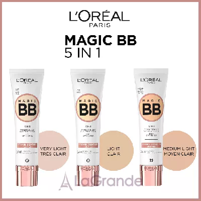 L'Oreal Paris BB Magic BB-   5  1