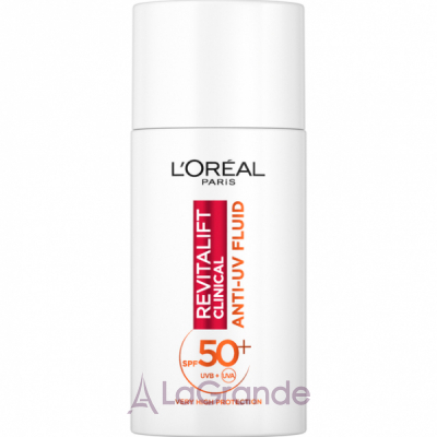 L'Oreal Paris Revitalift Clinical SPF50+ Anti-UV Fluid        SPF 50