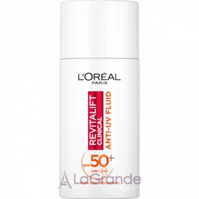 L'Oreal Paris Revitalift Clinical SPF50+ Anti-UV Fluid        SPF 50