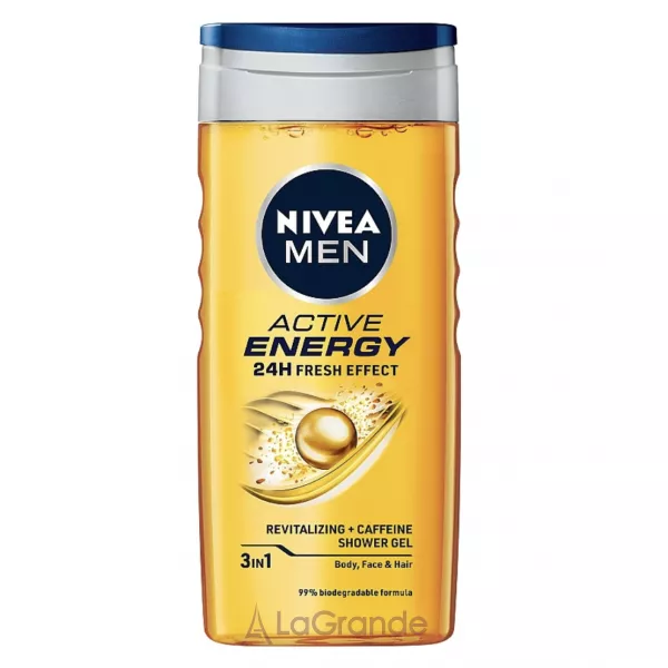 NIVEA MEN Active Energy 24H Fresh Effect Shower Gel ���� ��� ���� 