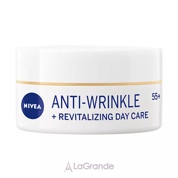 NIVEA Anti-Wrinkle + Revitalising Day Cream ������� ���� ��� ���� ������ ������ + �������������, 55+