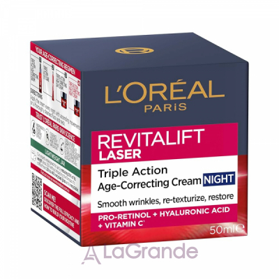 L'Oreal Paris Revitalift Laser 3 Night Cream ͳ  -  䳿   