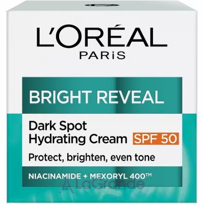 L'Oreal Paris Bright Reveal Dark Spot Hydrating Cream SPF 50        ,    SPF 50