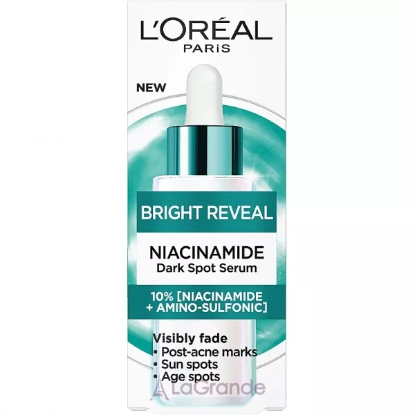 L'Oreal Paris Bright Reveal 10% Niacinamide Dark Spot Serum ��������� ��� ���� ���� ������ ���������� ����� � ������������
