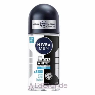 NIVEA MEN Black & White Invisible Fresh Anti-Perspirant   