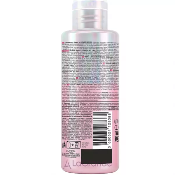 L�Oreal Paris Elseve Glycolic Gloss Lamination Treatment 5 Min with Glycolic Acid ����-����� � �������� ���������, ��� �������� ������ � �������� �����