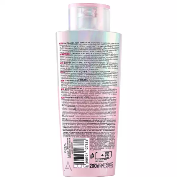 L�Oreal Paris Elseve Glycolic Gloss Shampoo ������� ��� �������� ������ � �������� �����