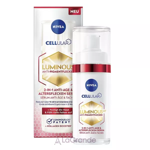 NIVEA Cellular Luminous 630 Anti-Pigmentflecken Serum ��������� ��������� ��� ������� 2�1