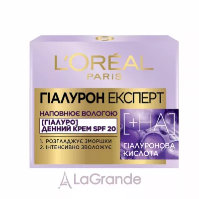 L'Oreal Paris Hyaluron Expert Day SPF 20             SPF20