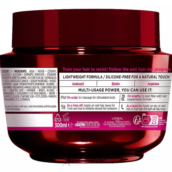 L'oreal Paris Elseve Full Resist Arginine  Aminexil ����� ��� ������ �������� � ��������� ����� 